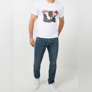 True Religion Mens Rocco Skinny Relaxed Jeans NEW with Tags